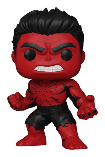 Captain America: Brave New World Super Sized POP! Marvel Vinyl Figure – Red Hulk (Retro) – 15 cm