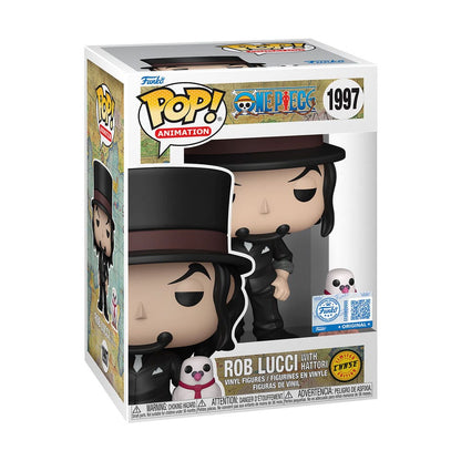 One Piece POP! & Buddy Animation Vinyl Figures – Rob Lucci with Hattori (Chase, heo Exclusive Edition) – 10 cm
