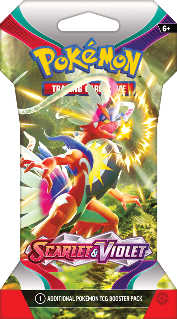 Scarlet & violet Sleeved Booster Pack