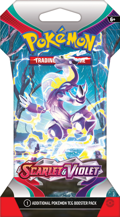 Scarlet & violet Sleeved Booster Pack