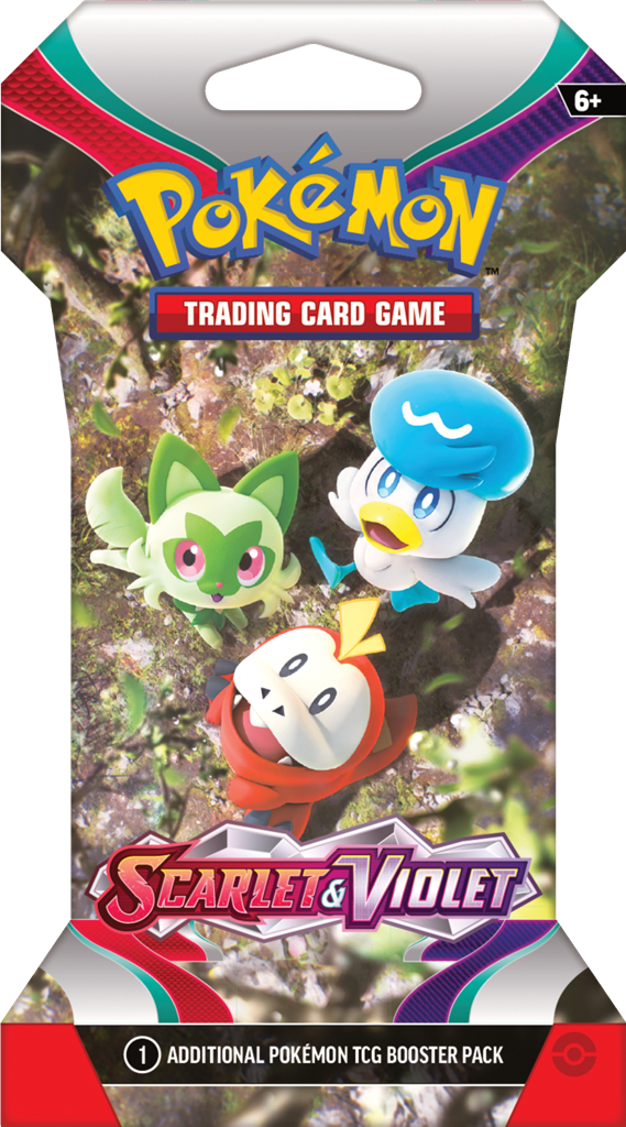 Scarlet & violet Sleeved Booster Pack