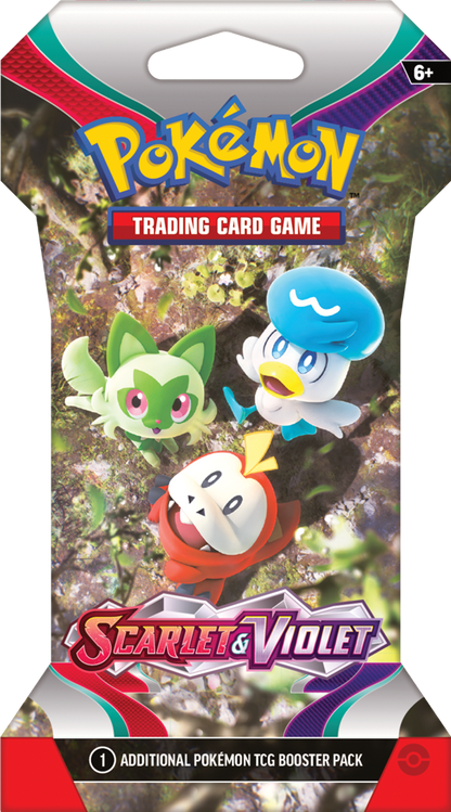 Scarlet & violet Sleeved Booster Pack