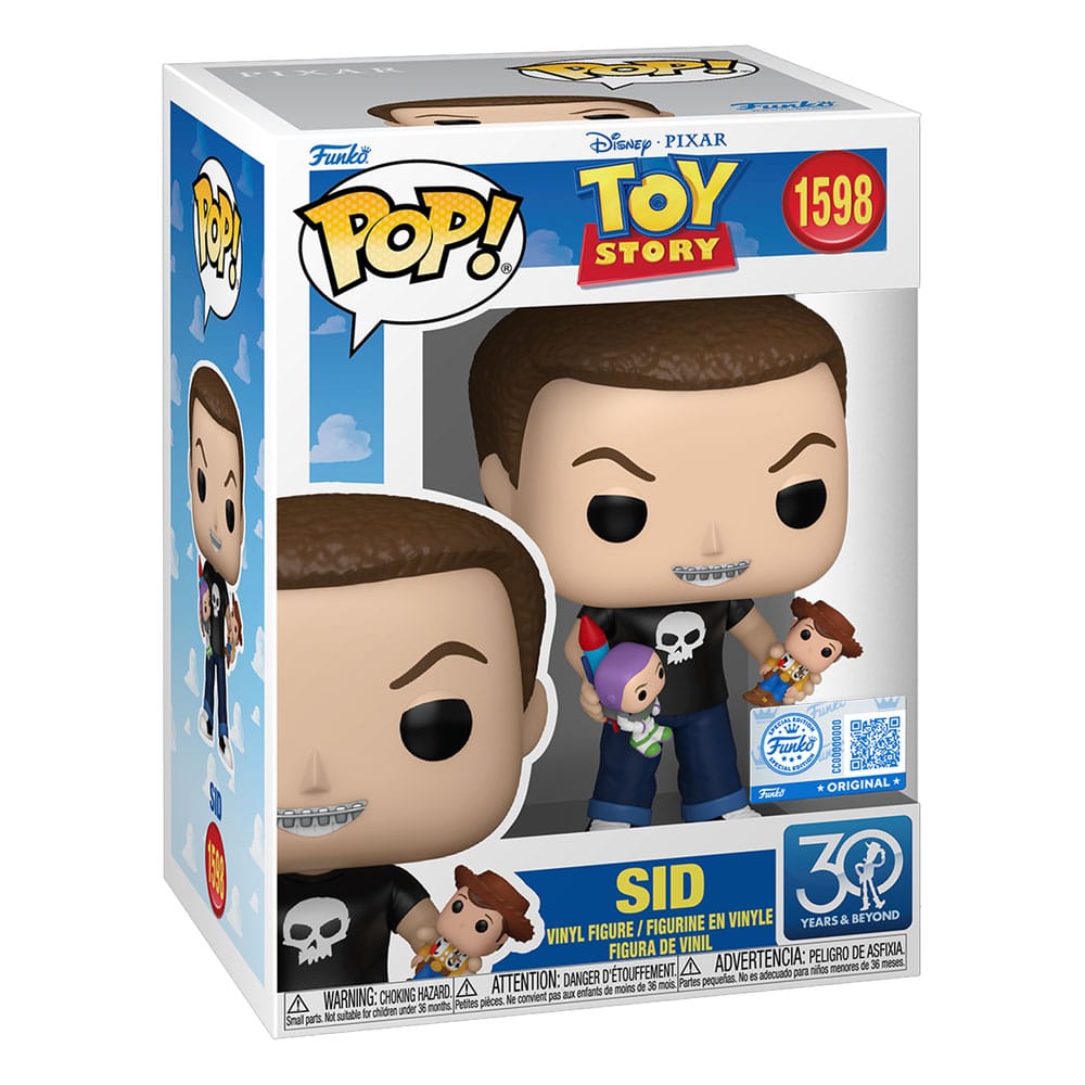 Toy Story POP! Disney Vinyl Figure – Sid (30th Anniversary) – 9 cm
