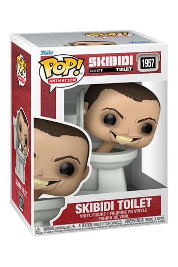 Skibidi Toilet POP! Rocks Vinyl Figure – Skibidi Toilet – 9 cm