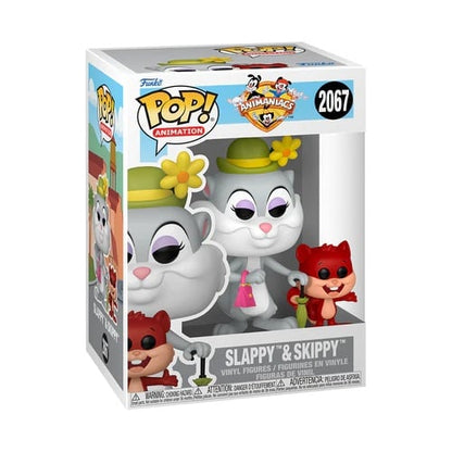Animaniacs POP! &amp; Buddy Vinyl Figure – Slappy with Skippy – 9 cm