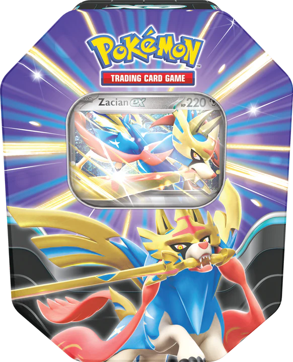Pokémon TCG: Slashing Legends ex Tin – Zacian