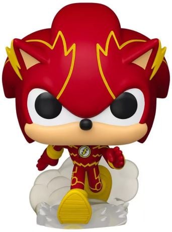 JLA & Sonic POP! Heroes Vinyl Figure – Sonic as The Flash – 9 cm