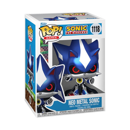 Sonic the Hedgehog POP! Games Vinyl Figure – Neo Metal Sonic (MT) – 9 cm