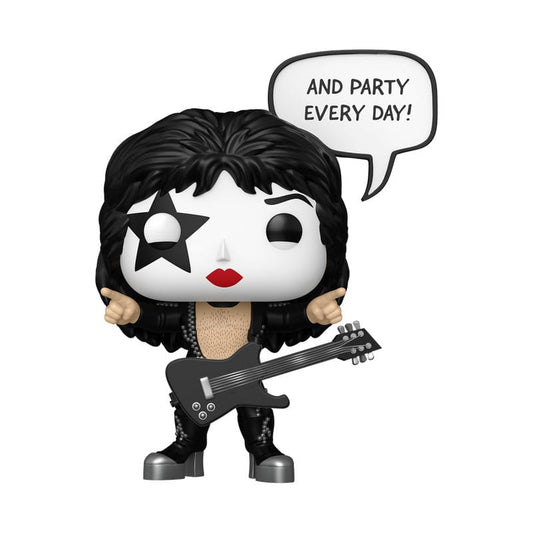 KISS POP! Sayings Vinyl Figure – The Starchild (R&R All Nite) – 9 cm