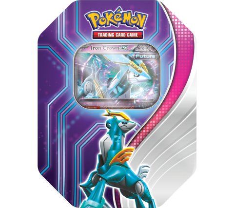 Pokémon Paradox Destinies Collector's Tin - Iron Crown ex (future Cobalion)