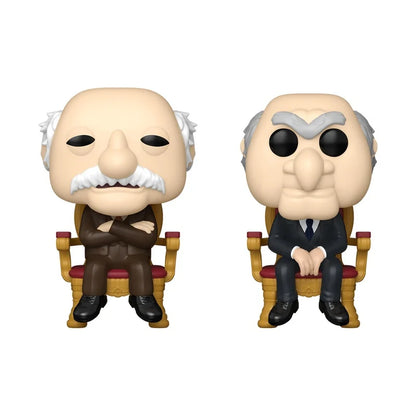 MUPPETS – POP! TV Vinyl Figure – 2-Pack Waldorf &amp; Statler – 9 cm