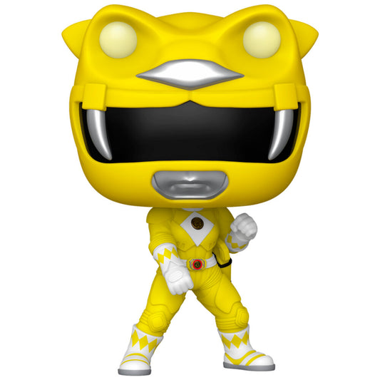 Funko POP! Movies: Mighty Morphin Power Rangers – The Movie – Yellow Ranger (GITD) 9 cm
