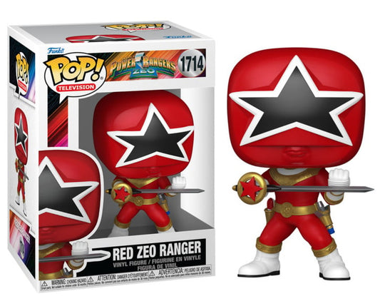 Power Rangers Generations POP! Movies Vinyl Figure – Zeo Red Ranger (Tommy) – 9 cm